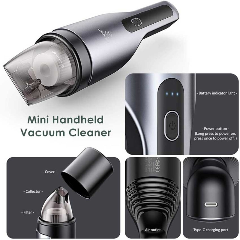 جارو شارژی یوسمز مدل zb108