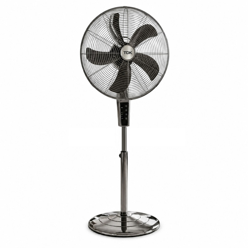 پنکه ایستاده 70 وات تی دی کی مدل SF-810 استیل