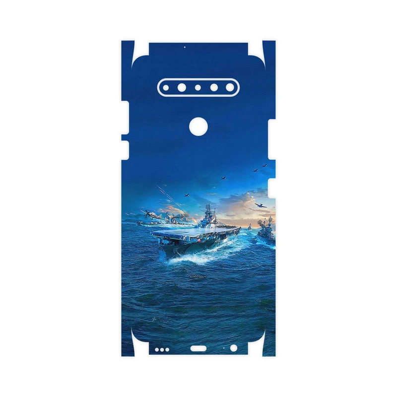 برچسب پوششی ماهوت مدل Warship-FullSkin مناسب برای گوشی موبایل ال جی K51s