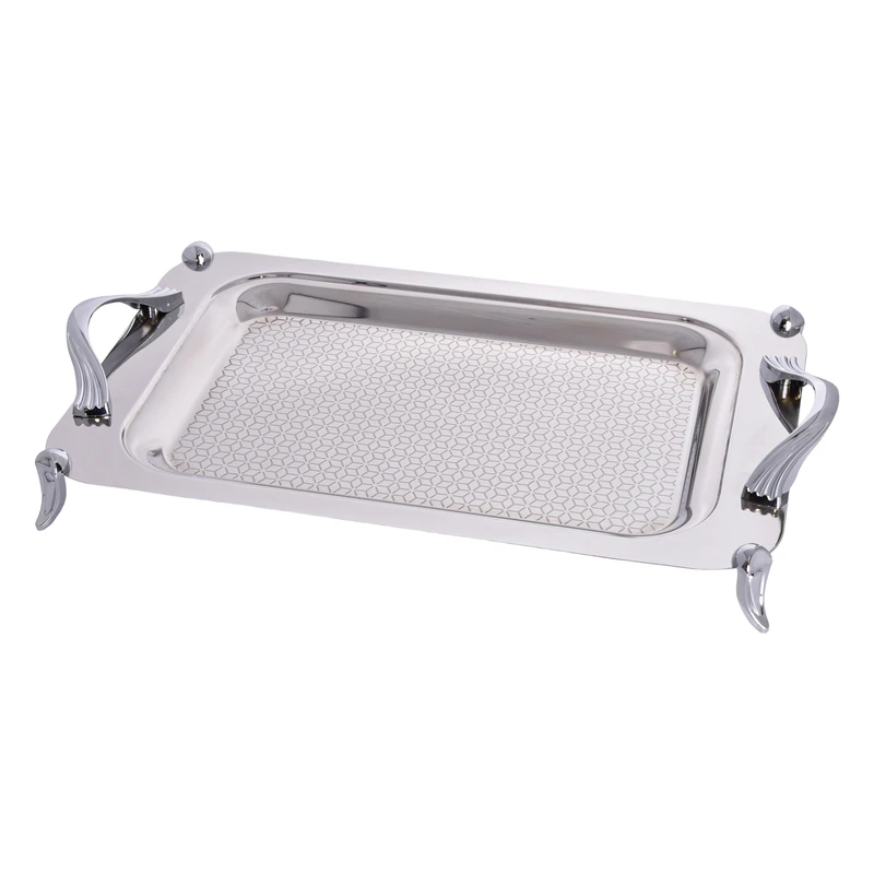 سینی دسته دار یونیک کد 02 - 4031 سایز 30*51 سانتی متر