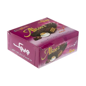 ویفر آکو چیچک با طعم کاپوچینو - 55 گرم بسته 12 عددی 