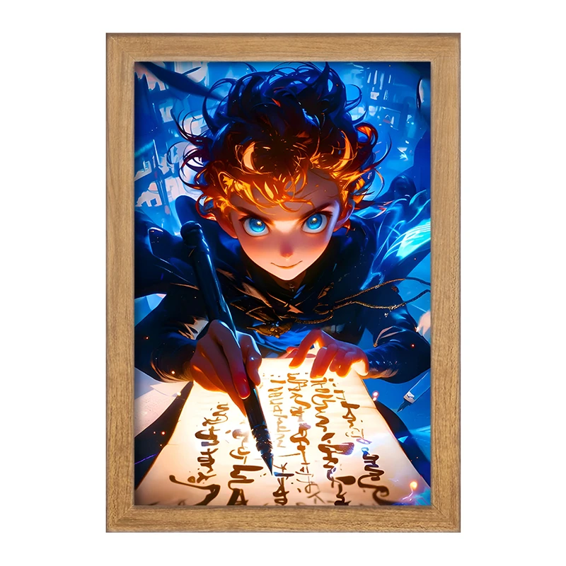 تابلو خندالو مدل پسر انیمه کد F6636