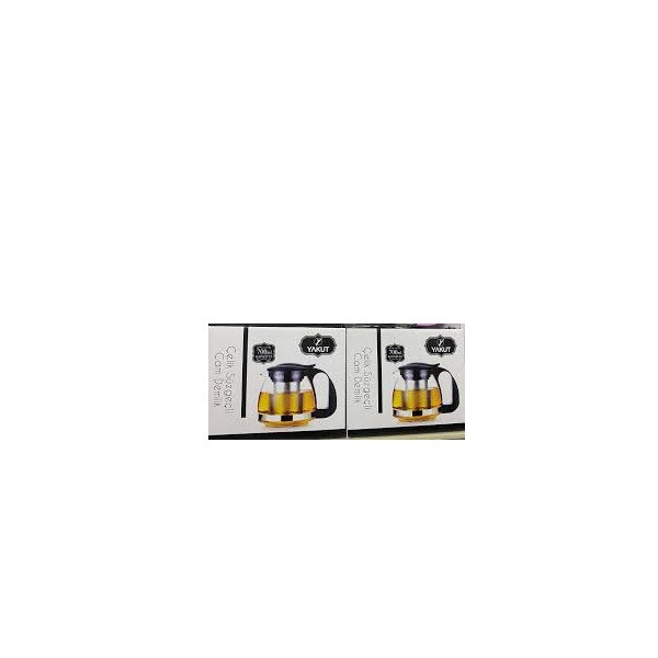 قوری یاکوت مدل دسته دار پیرکس کد 1369n