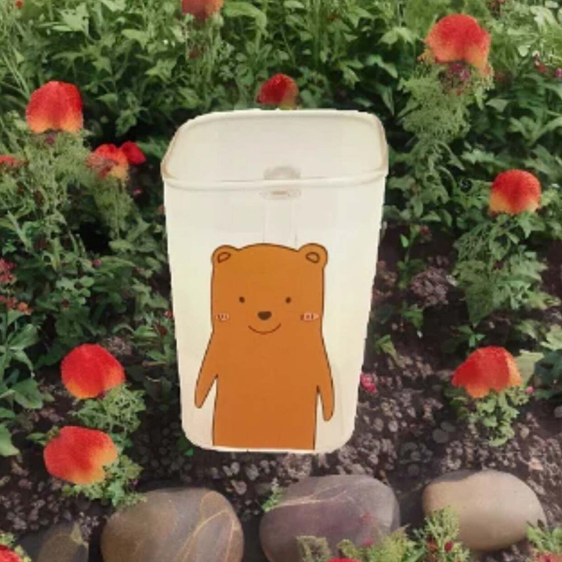 لیوان مدل شیشه ایی  کد Bear-shz8