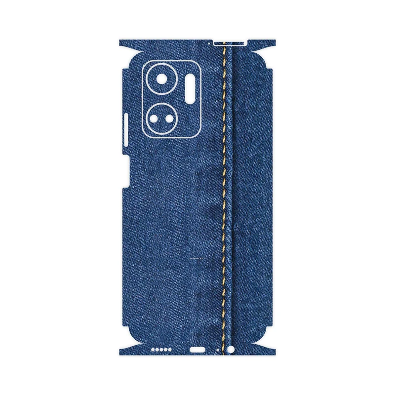 برچسب پوششی ماهوت مدل Fabric Texture 8-FullSkin مناسب برای گوشی موبایل آنر X7a