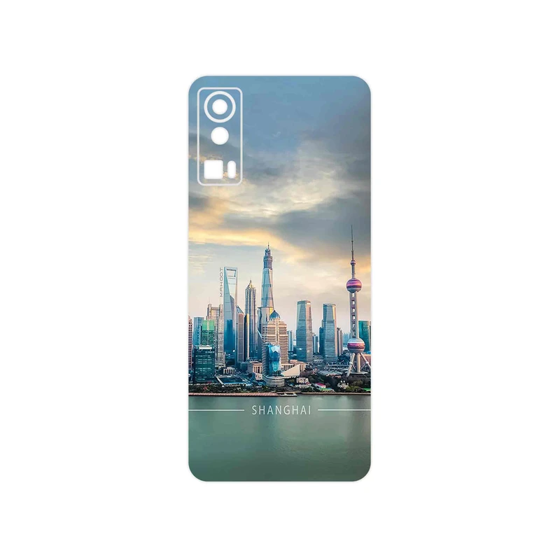 برچسب پوششی ماهوت مدل Shanghai_City مناسب برای گوشی موبایل جی پلاس X20