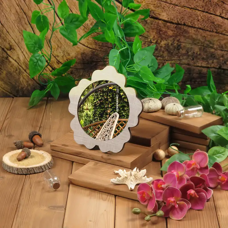 آینه الف مدل گلبرگ