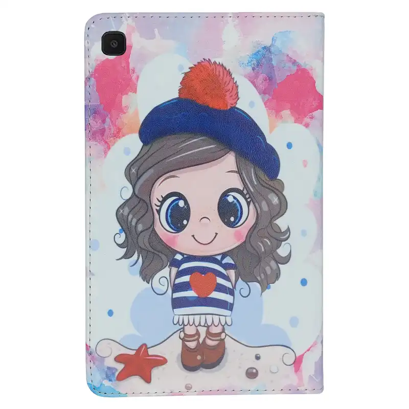 کیف کلاسوری طرح دختر فانتزی کد TB225 مناسب برای تبلت سامسونگ Galaxy Tab A7 Lite / T225