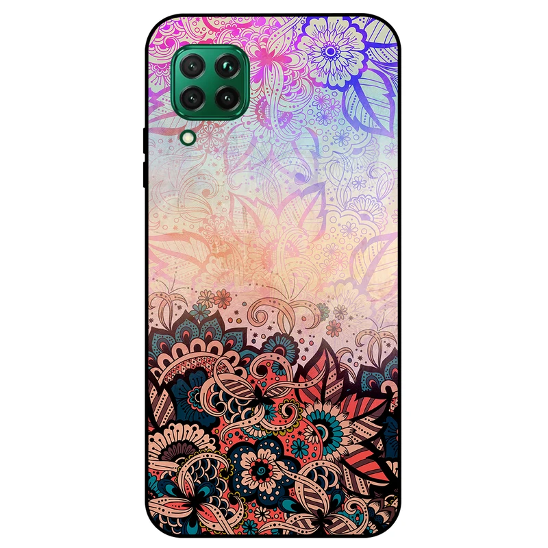 کاور مگافون طرح بته جقه مدل 7727  مناسب برای گوشی موبایل هوآوی P40 Lite / Nova 7i / Nova 6SE