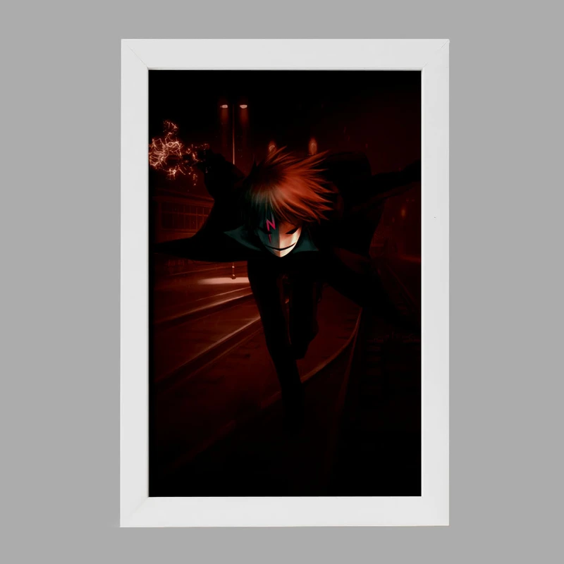 تابلو خندالو مدل هی انیمه تاریک تر از سیاهی کد 22587