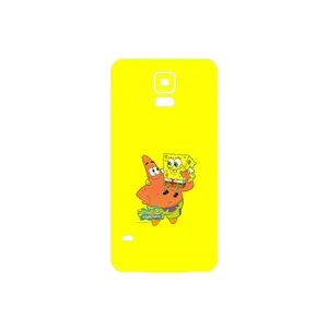 MAHOOT SpongeBob SquarePants Cover Sticker for Samsung Galaxy S5