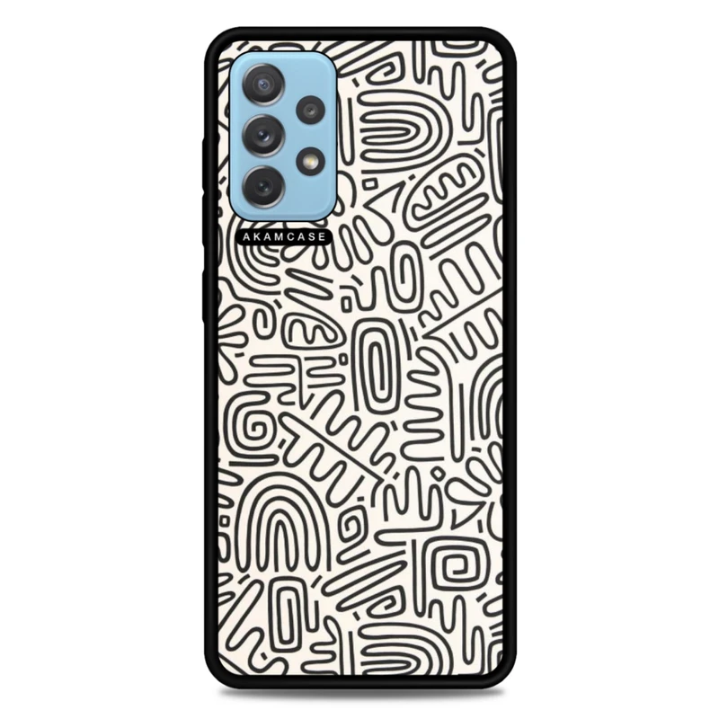 کاور آکام مدل AMC-WSGA72-DOODLE10 مناسب برای گوشی موبایل سامسونگ Galaxy A72