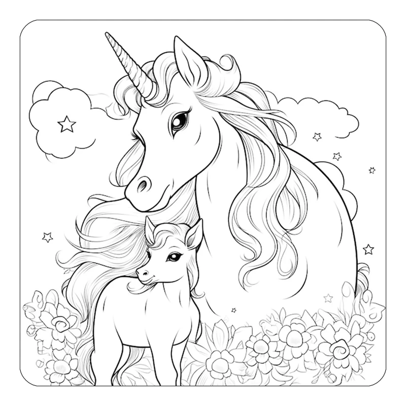 مگنت کاکتی طرح اسب تک شاخ و یونیکورن مدل mp30320