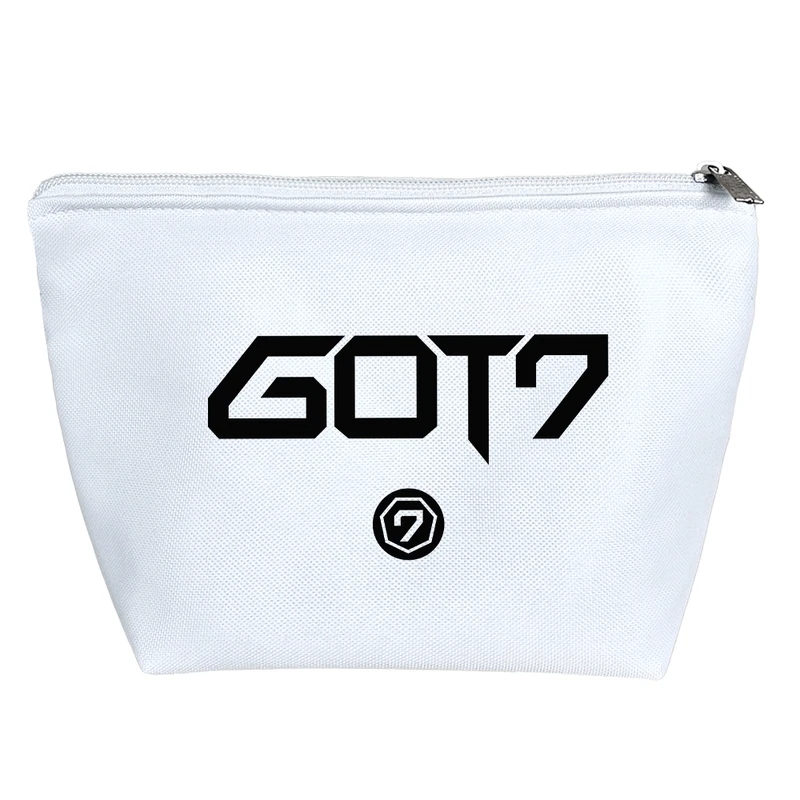 کیف لوازم آرایش دخترانه خندالو مدل گروه موسیقی گات سون GOT7 کد 1713