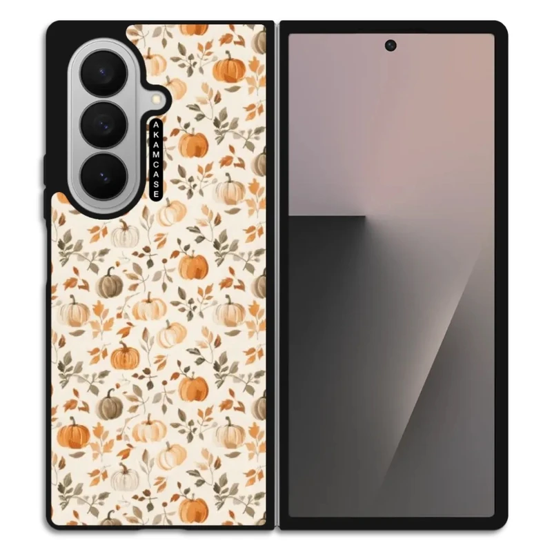 کاور آکام مدل AMC-WSGZFOLD7-PUMPKIN-16 مناسب برای گوشی موبایل سامسونگ Galaxy Z Fold 7