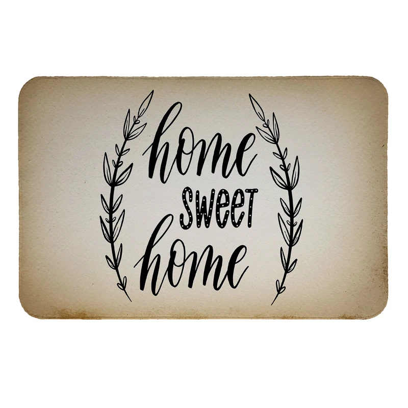 پادری طرح home کد 9499 سایز 50 × 70 سانتی متر