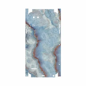 MAHOOT Blue Ocean Marble-FullSkin Cover Sticker for LG Q6