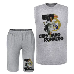 ست تاپ و شلوارک مردانه مدل رونالدو A399