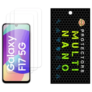 Multi Nano X-S3N Model Transparent Screen Protector Suitable For Samsung Galaxy A17 Mobile Phone Pack Of 3