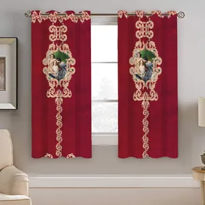 پرده نیروانا طرح سنتی مدل مخمل کد 9070 سایز 140×200 سانتی متر