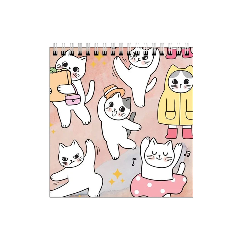 دفتر طراحی طرح لایف استایل گربه ای کد 8877447