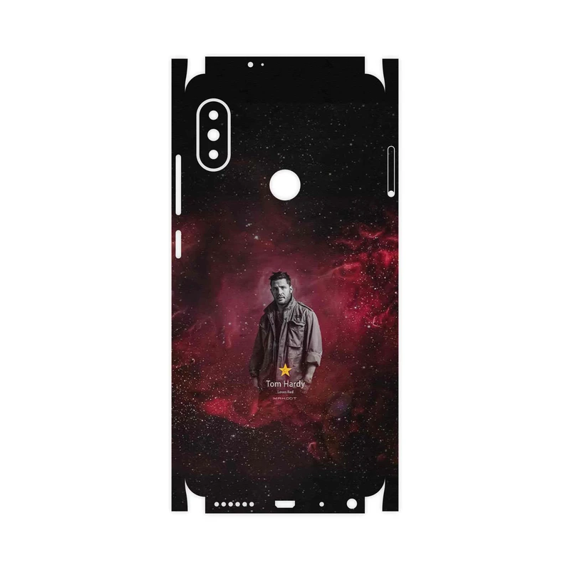 برچسب پوششی ماهوت مدل Tom Hardy-FullSkin مناسب برای گوشی موبایل شیائومی Redmi Note 5 Pro