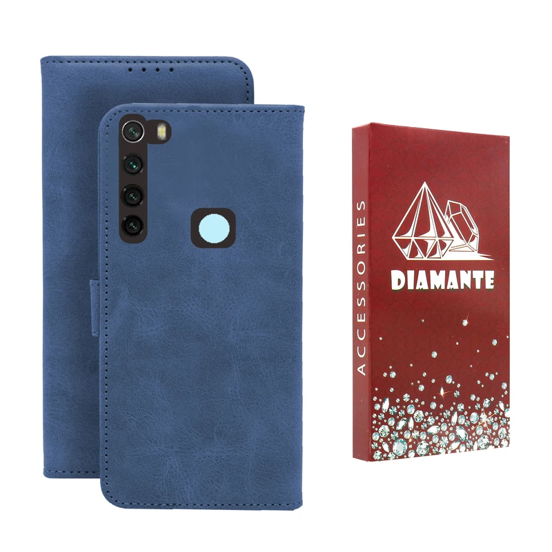 کیف کلاسوری دیامانته مدل Bors Ros مناسب برای گوشی موبایل شیائومی Redmi Note 8
