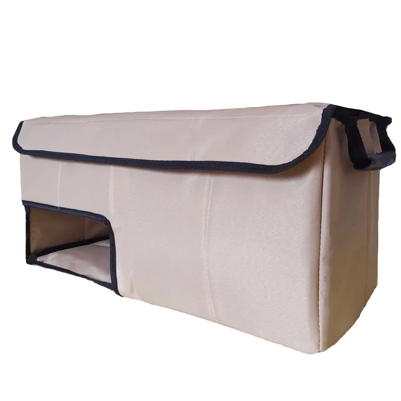 جعبه نظم دهنده صندوق عقب خودرو سام سالو مدل جا کفشی دار پلاستیکی japj