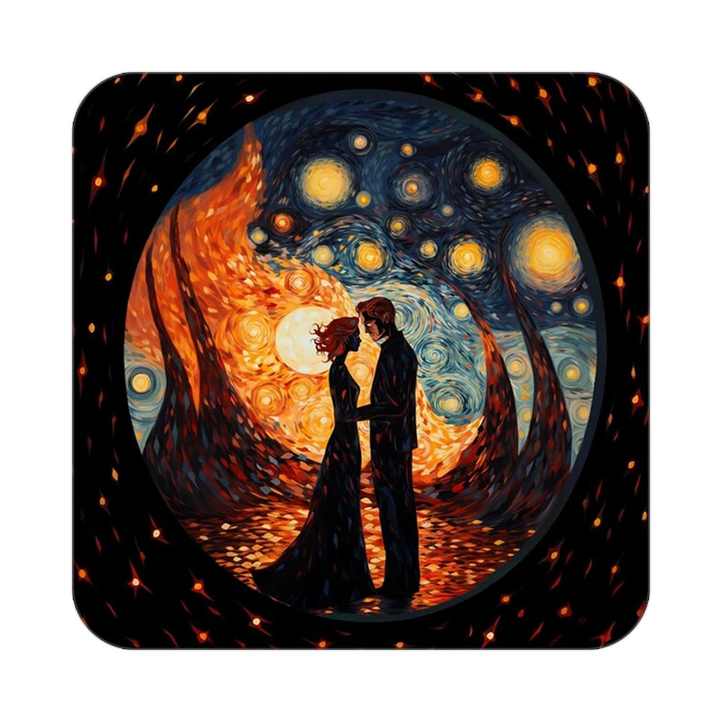 زیر لیوانی کاکتی مدل عاشقانه کد mp13377