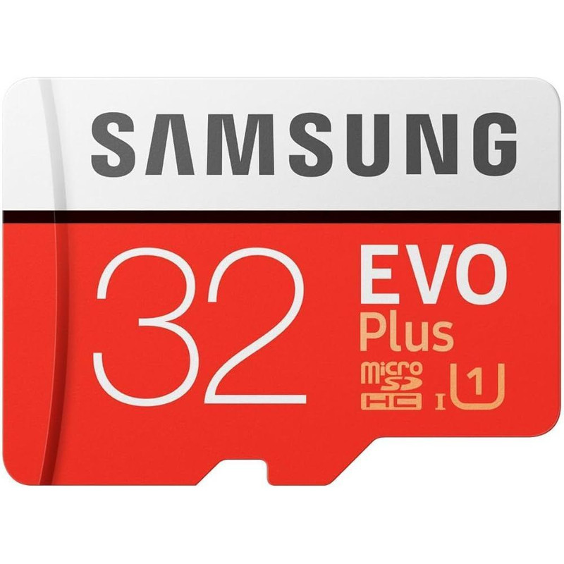 کارت حافظه سامسونگ microSDXC مدل Evo Plus کلاس 10 استاندارد UHS-I card سرعت 80MBps ظرفیت 32 گیگابایت به همراه آداپتور SD