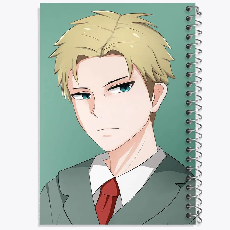 دفتر مشق 50 برگ خندالو مدل لوید انیمه اسپای ایکس فمیلی Spy x Family کد 17735