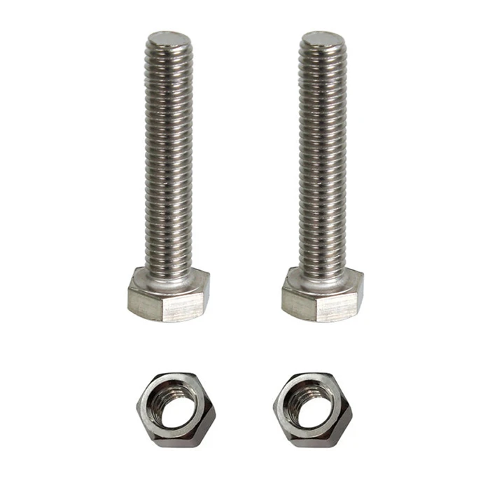 پیچ و مهره مدل Hex-12-70 مجموعه 4 عددی