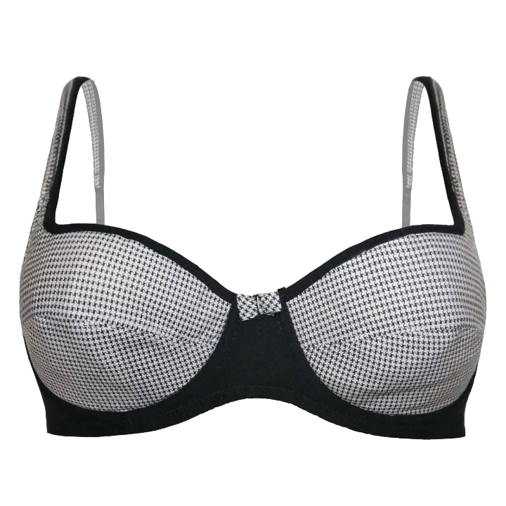 سوتین زنانه ونا کد 828 طرح چارخونه