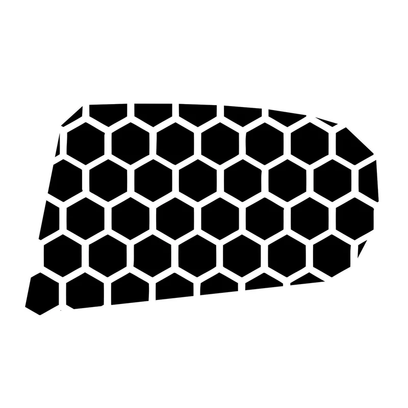 برچسب بدنه خودرو مدل لانه زنبوری Zanbori-BLL