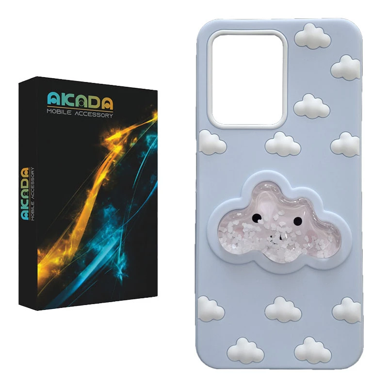 کاور آکادا مدل ابر سیلیکونی مناسب برای گوشی موبایل شیائومی Poco X5