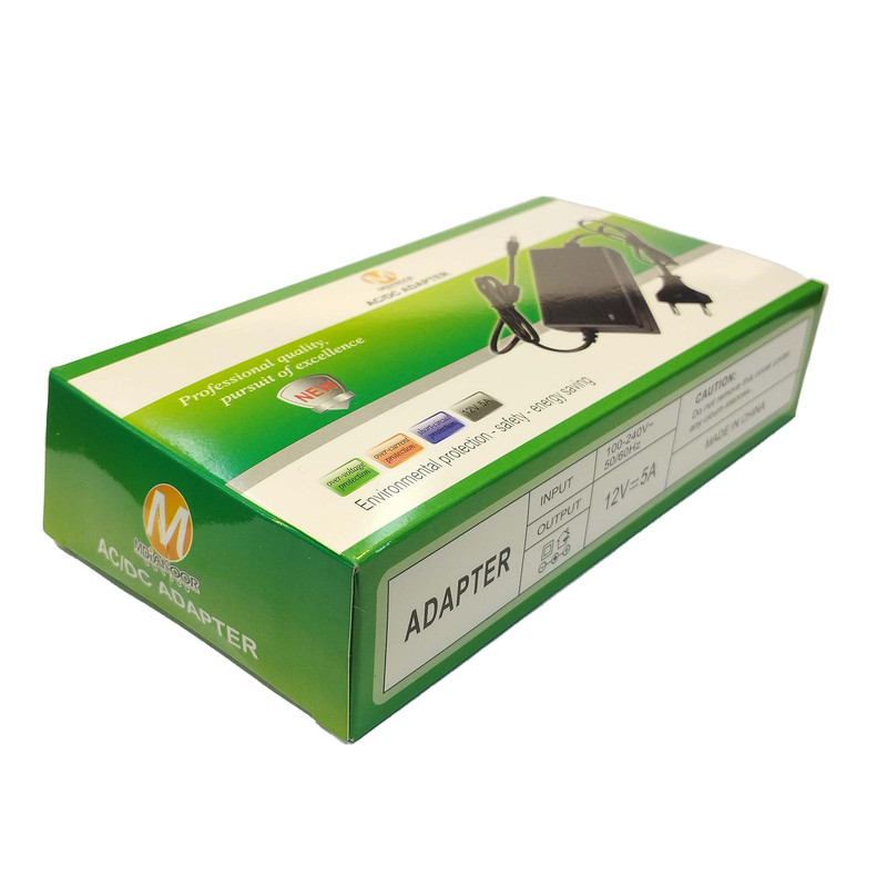 آداپتور 12 ولت 5 آمپر مدیانور مدل KSRE-12V-5A آداپتور 12 ولت 5 آمپر مدیانور مدل KSRE-12V-5A