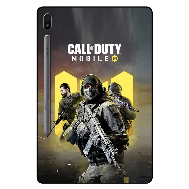 کاور مگافون طرح کال آف دیوتی مدل 8280 مناسب برای تبلت سامسونگ Galaxy Tab S6 10.5 5G 2020 / T866N 