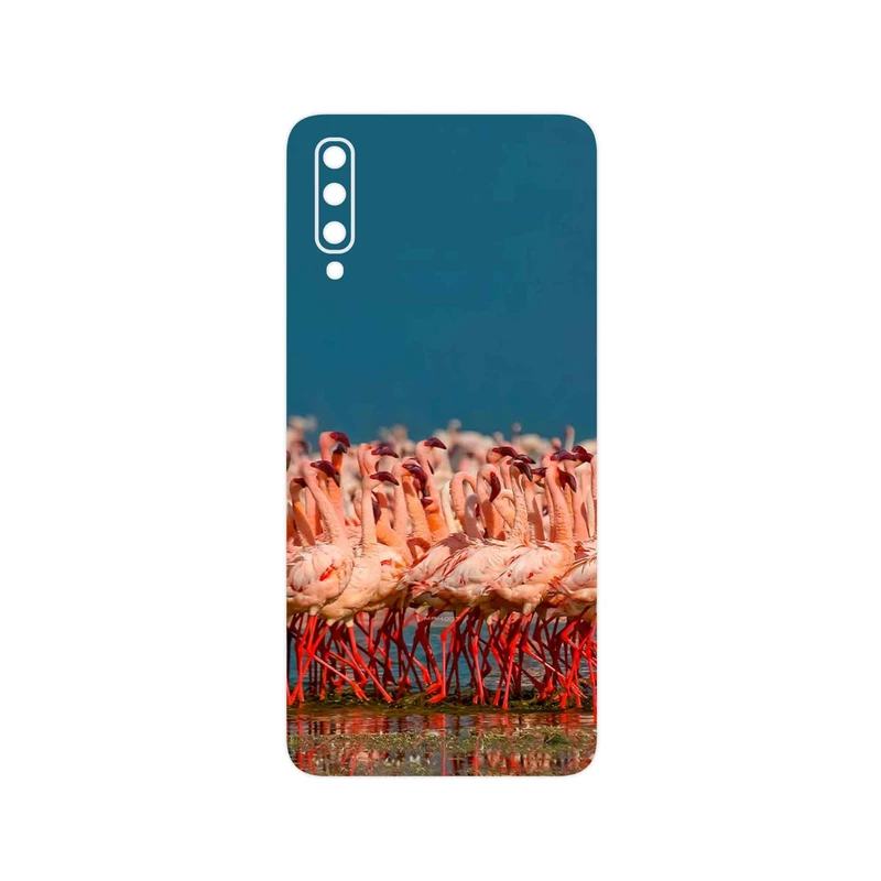 برچسب پوششی ماهوت مدل Flamingo مناسب برای گوشی موبایل سامسونگ Galaxy A70