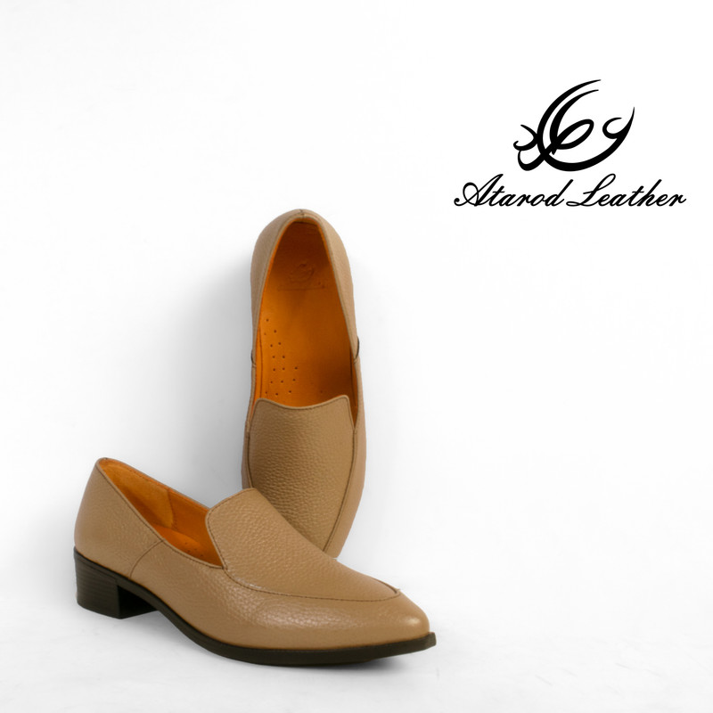 کفش زنانه چرم عطارد مدل چرم طبیعی کد SH165