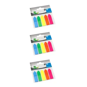 کاغذ علامت گذار چسب دار اینفو مدل 09-2682 بسته 3 عددی