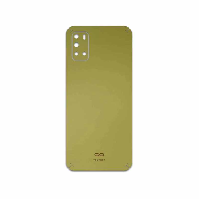 برچسب پوششی ماهوت مدل Matte-Gold مناسب برای گوشی موبایل جی پلاس Z10