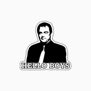 استیکر لپ تاپ و موبایل بووم طرح سریال سوپر نچرال مدل Crowly کد FR136