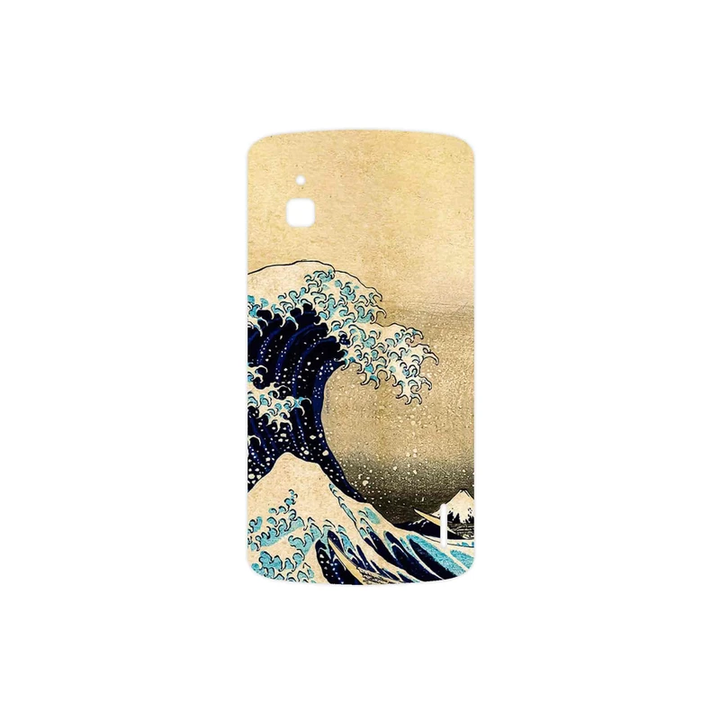 برچسب پوششی ماهوت مدل The Great Wave off Kanagawa of Hokusai مناسب برای گوشی موبایل گوگل Nexus 4