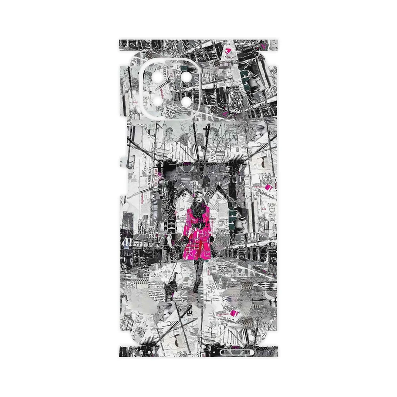 برچسب پوششی ماهوت مدل Collage of Catwalk Bridge-FullSkin مناسب برای گوشی موبایل شیائومی 11 Lite 5G NE