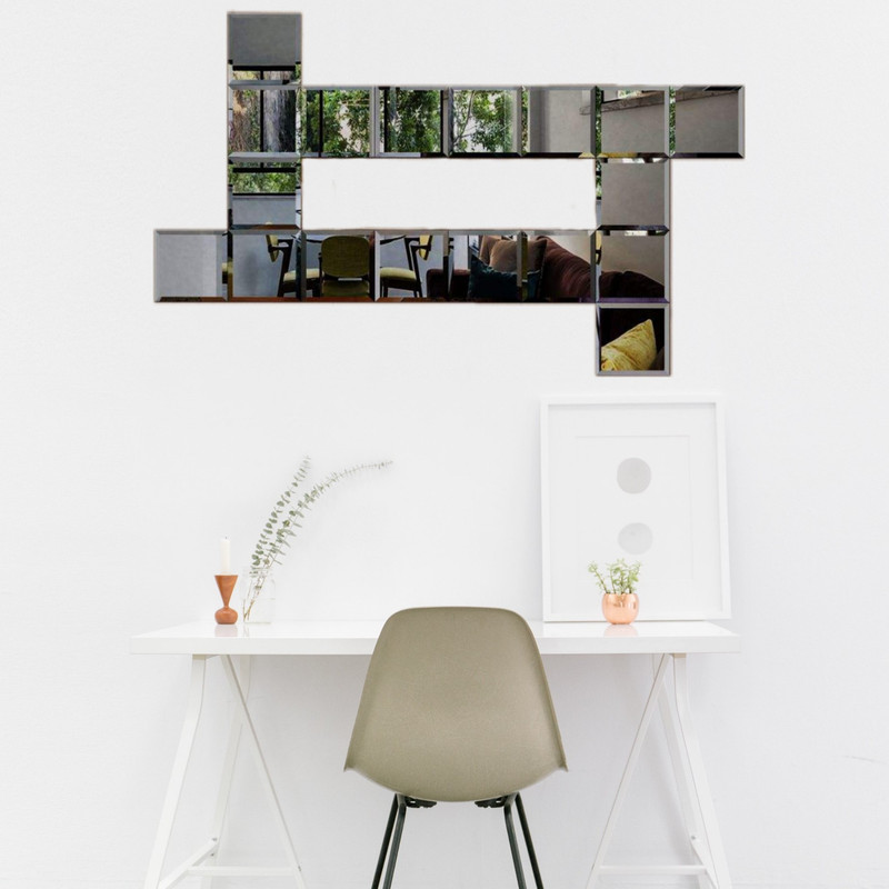 آینه مدل اِسکوار کد trd1011