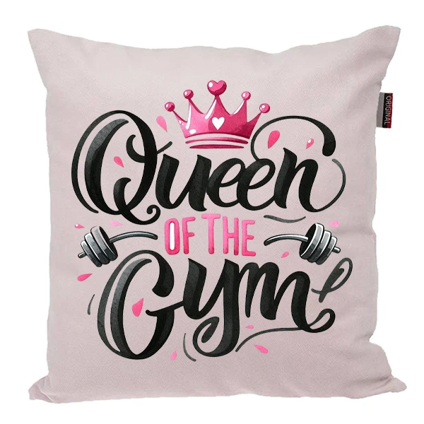 کوسن پاد آفرین مدل دخترانه ورزشی کد PK401649 سایز 40*40 سانتی متر