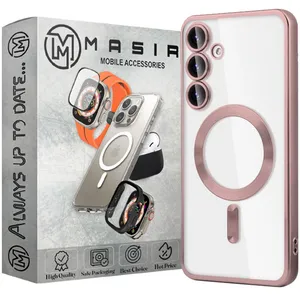 Masir Magsafe Magnetic Electroplating Cover suitable for Samsung Galaxy S24 FE