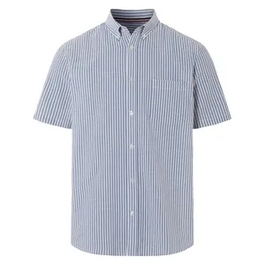 پیراهن آستین کوتاه یقه برگردان مردانه مدل 20637619