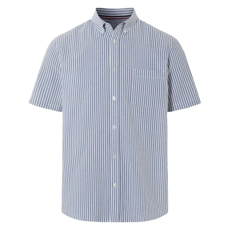 پیراهن آستین کوتاه یقه برگردان مردانه مدل 20637619