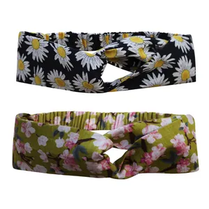 تل مو زنانه مدل گلدار کد BG2 مجموعه 2 عددی